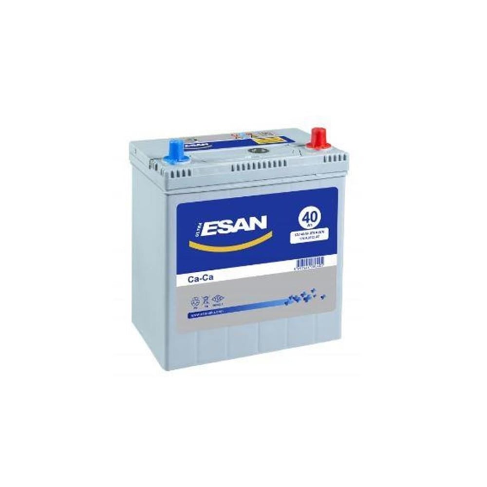AKU 12 VOLT 40 JAPON DAR TIP-TK-INCE KUTUP- R+ DUZ KUTUP127×196 x224