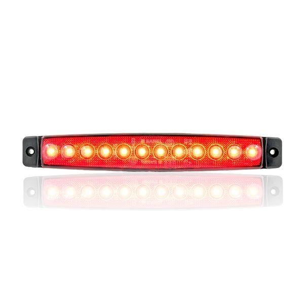 BASAMAK AYDINLATMA 24V 12 LEDLİ KIRMIZI PARMAK LED