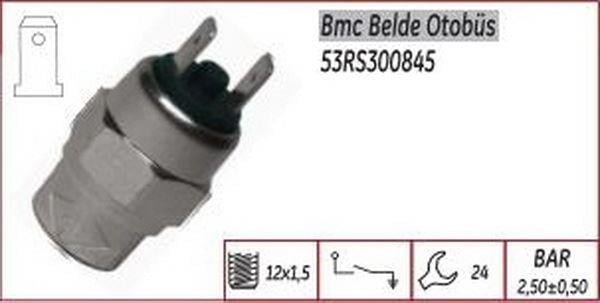 BMC BELDE OTOBUS BASINÇ MÜŞÜRÜ 2.5 BAR