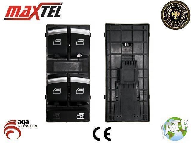 CAM KALDIRMA ANAHTARI AUDI A3 SOL DÖRTLÜ NIKELAJLI 10 PIN4F0959851H