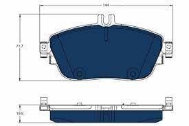 DISK BALATA MERCEDES A SERISI W176, B SERISI W246 ON TB3170