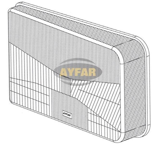FAR CAMI SAĞ DAF F65-F75-F85 1992