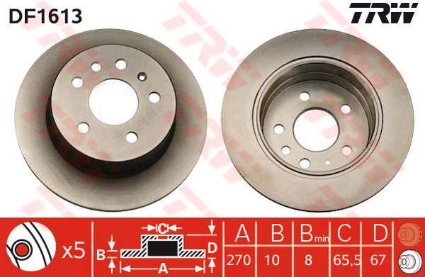FREN DİSKİ ARKA OMEGA A 86>94 