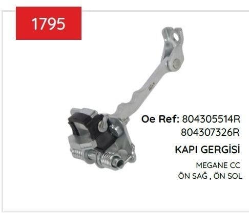 KAPI GERGİSİ ÖN RENAULT MEGANE CC