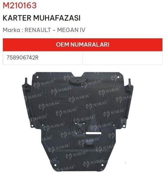 KARTER MUHAFAZASI MEGANE IV