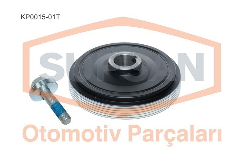 KRANK KASNAĞI PEUGEOT PARTNER - CİTROEN BERLİNGO - BOXER DİESEL 1.9 (ENG.XUD7/XUD9/9A) KİT (1 ADET CİVATA+PUL)