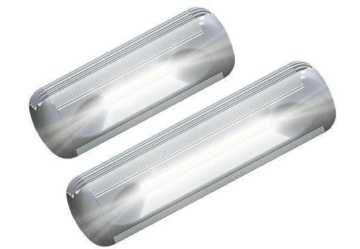 LEDLI CEVRE AYDINLATMA 12V 24V 24 POWER LEDLİ 12W ACILI DIS AYDINLATMA E ONAY SU GECIRMEZ