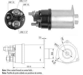 MARŞ OTOMATİĞİ 24V 42 MT DEV FATIH YM SNLS D43E GUMUS KONTAK