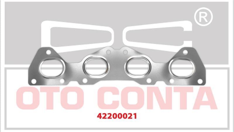 PEUGEOT 206 1.6 16 V EKSOZ MANİFOLT CONTASI ÇELİK TU5JP4 (NFU-N6A-NFR)