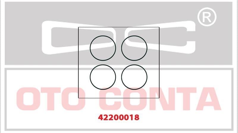 PEUGEOT 206 1.6 16 V EMME MANİFOLT CONTASI TAKIM TU5JP4 (NFU-N6A-NFR)