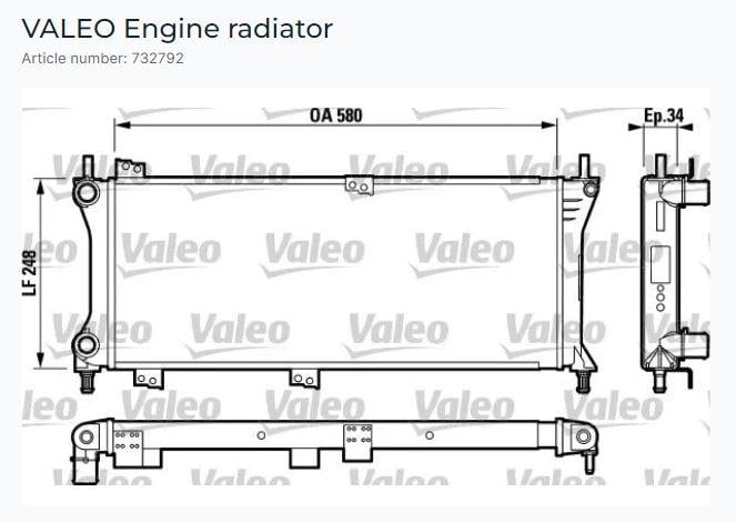 RADYATÖR FIAT PANDA