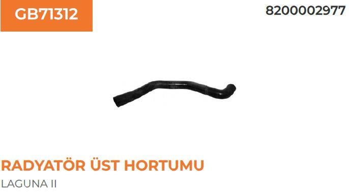 RADYATÖR HORTUMU ÜST LAGUNA II