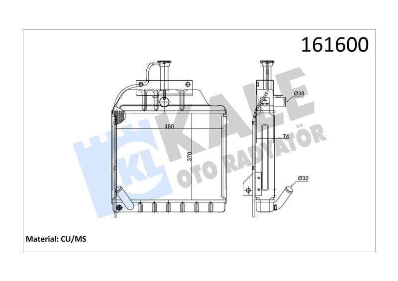 RADYATOR MF-260 4 SIRA PT