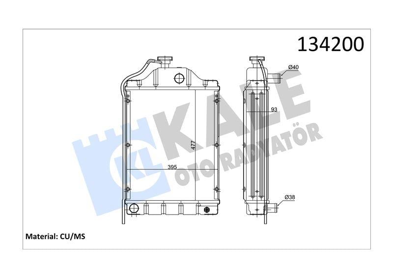 RADYATOR MF-286 5 SIRA PT