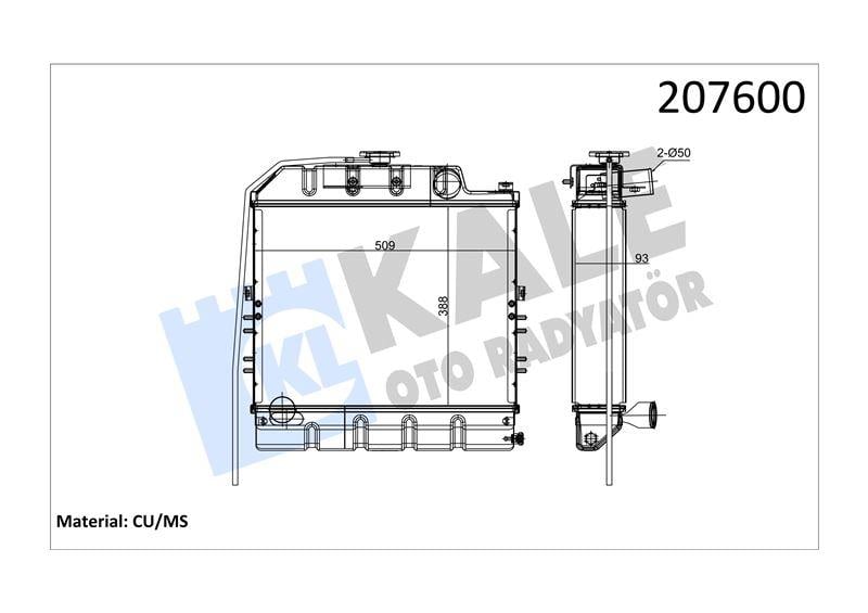 RADYATOR MF-UTA (AVP.) 5 SIRA PT