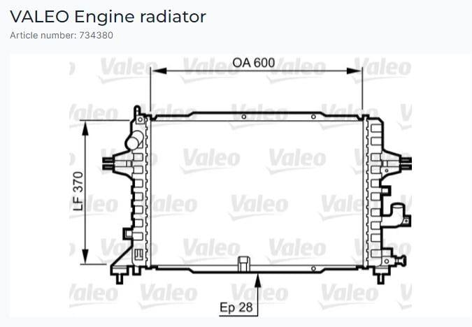 RADYATÖR OPEL ASTRA 1,3 CDTI ZAFIRA D