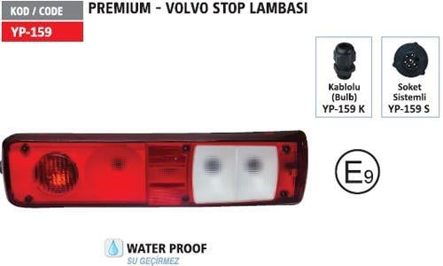 RENAULT PREMIUM VOLVO STOP LAMBASI UNVR460 UNVR461 611260 611261