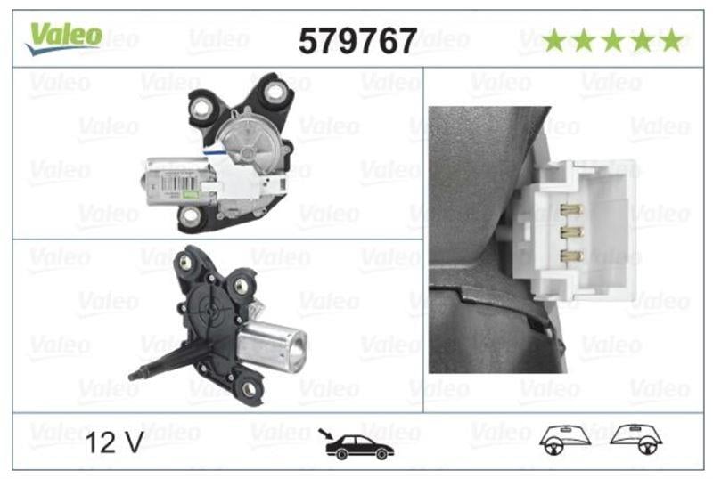SİLECEK MOTORU ARKA CITROEN BERLİNGO 08>; PEUGEOT 