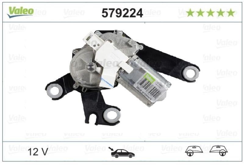 SİLECEK MOTORU ARKA PEU 206 9/97>