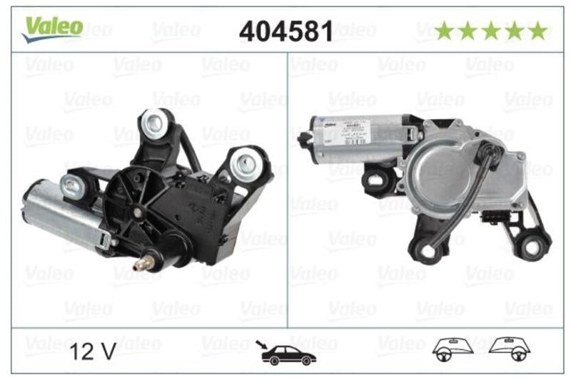 SİLECEK MOTORU ARKA SKODA OCTAVIA III