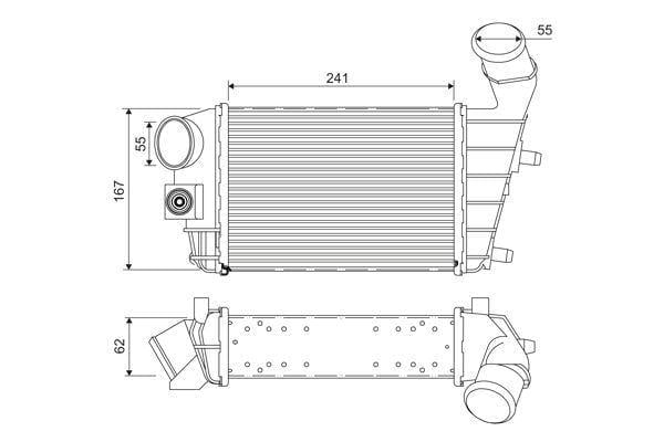 TURBO RADYATÖRÜ ALFA ROMEO 147 JTD