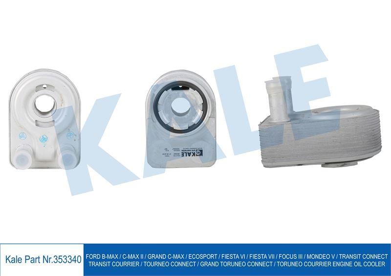 YAĞ SOĞUTUCU BMAX CMAX II GRAND CMAX ECOSPORT FIESTA VI FIESTA VII FOCUS III MONDEO V CONNECT TRANSIT COURRIER TOURNEO CONNECT GRAND TORUNEO CONNECT TORUNEO COURRIER
