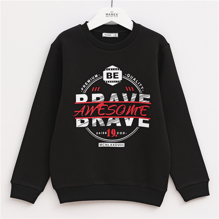 ERKEK ÇOCUK Uzun Kol Kalın Sweatshirt - 15812