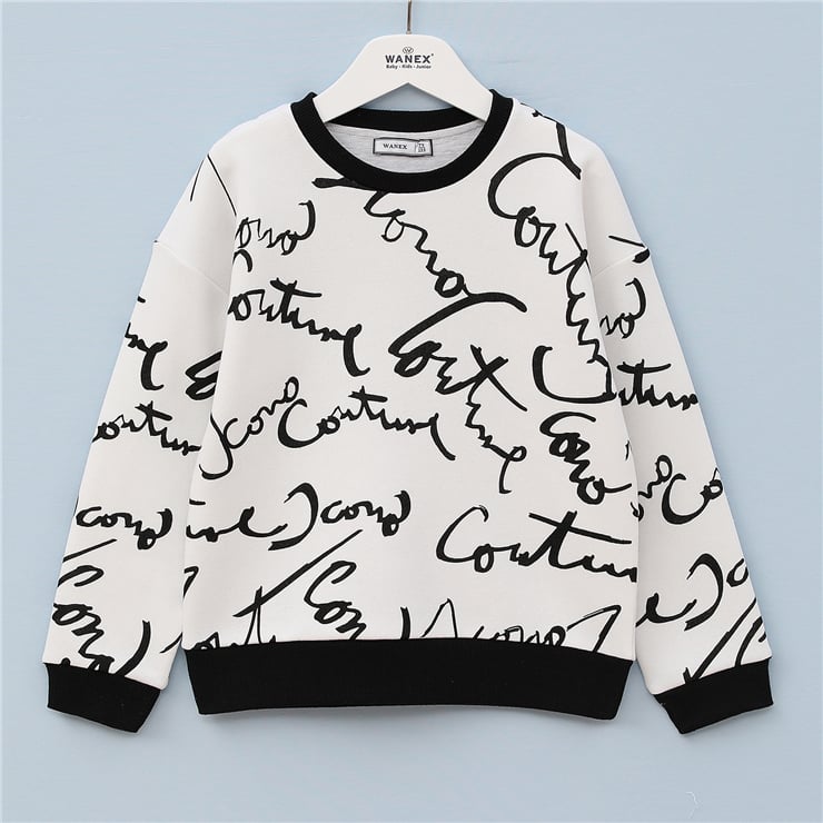 ERKEK ÇOCUK Uzun Kol Kalın Sweatshirt - 16220