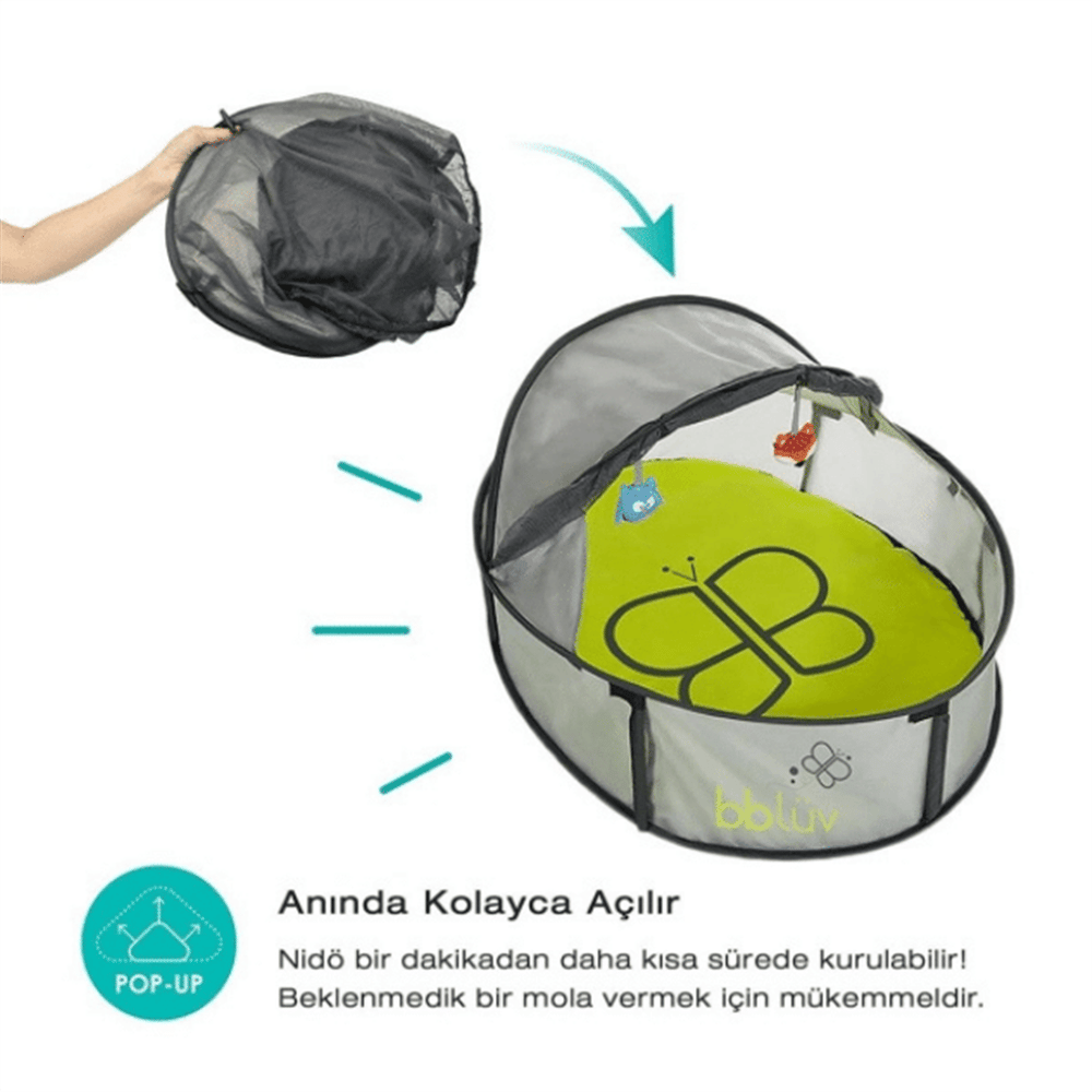 Bblüv Çocuk Seyahat ve Oyun Çadırı - Mini