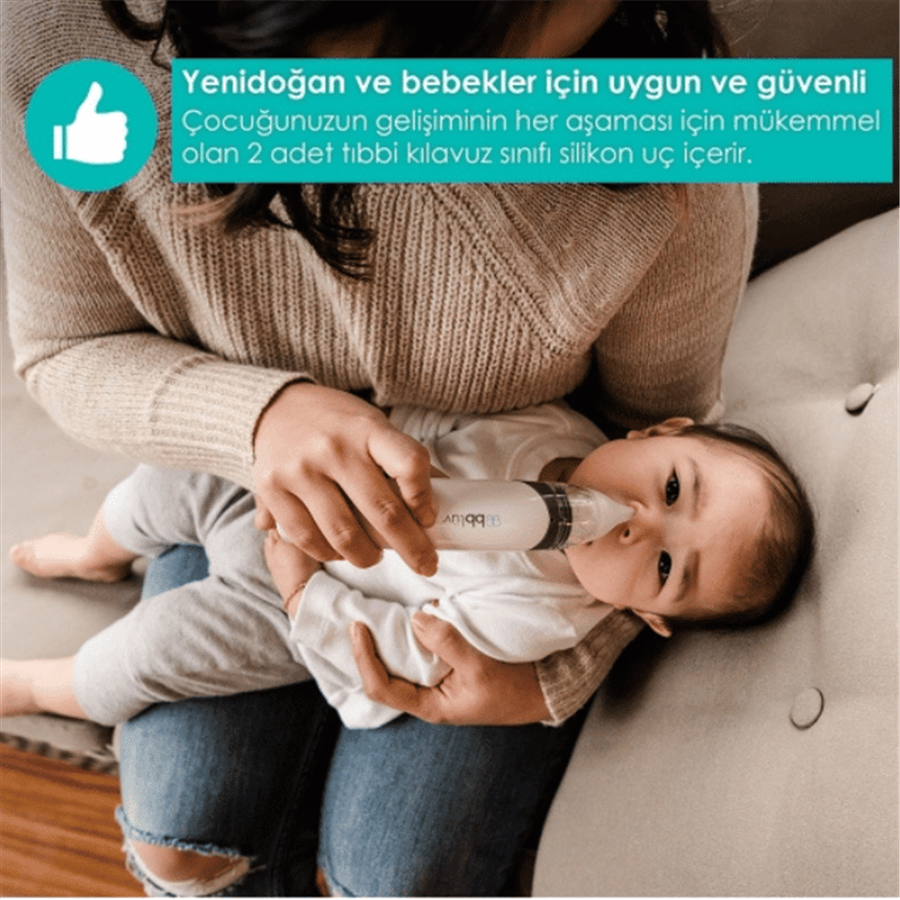 Bblüv Rino Pilli Burun Aspiratörü - Yeşil