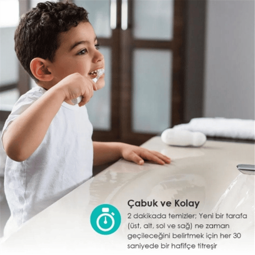 Bblüv Sönik Baby and Childrens Toothbrush - Green