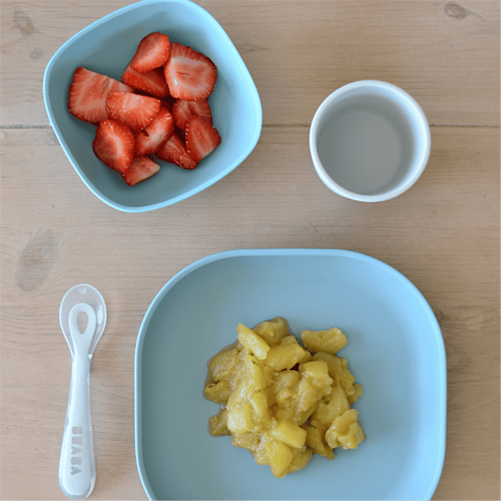 BEABA 4 Piece Silicone Feeding Set - Jungle