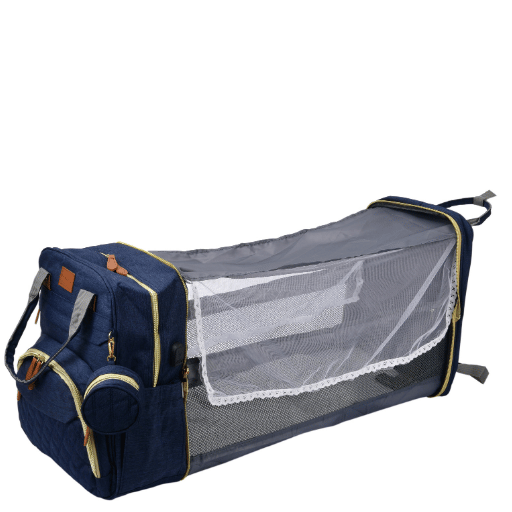 Boule De Petite Mother-Baby Backpack - Dark Blue