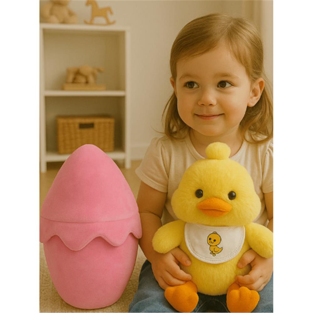 Boule De Petite Peluş Oyuncak - Bibi Süpriz Yumurta - Pembe