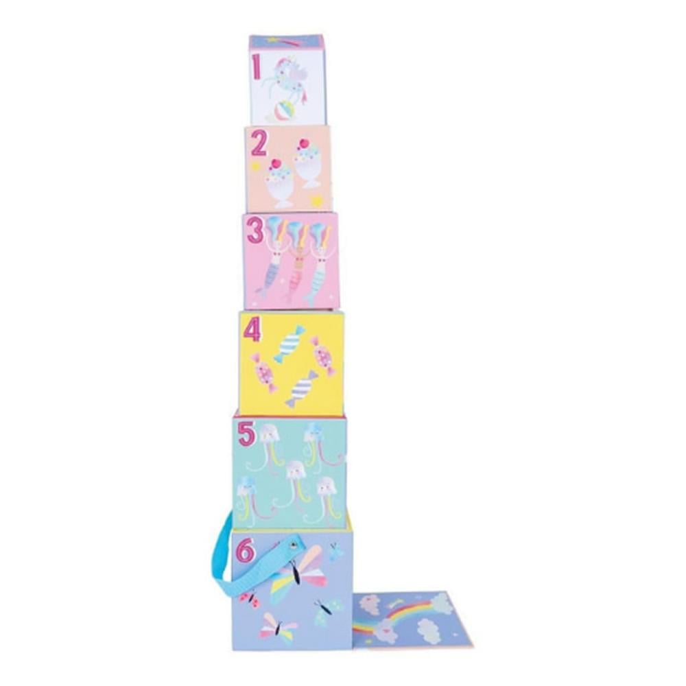 Floss & Rock Wooden Figure Cubes - Fantasy