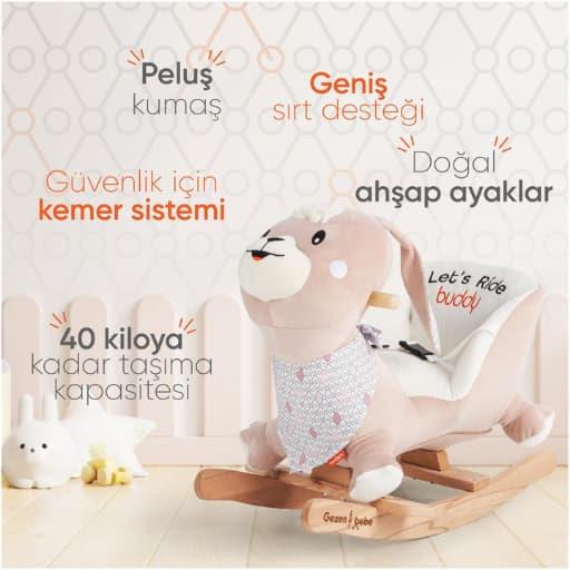Gezenbebe Buddy Sallanan Arkadaş Bunny