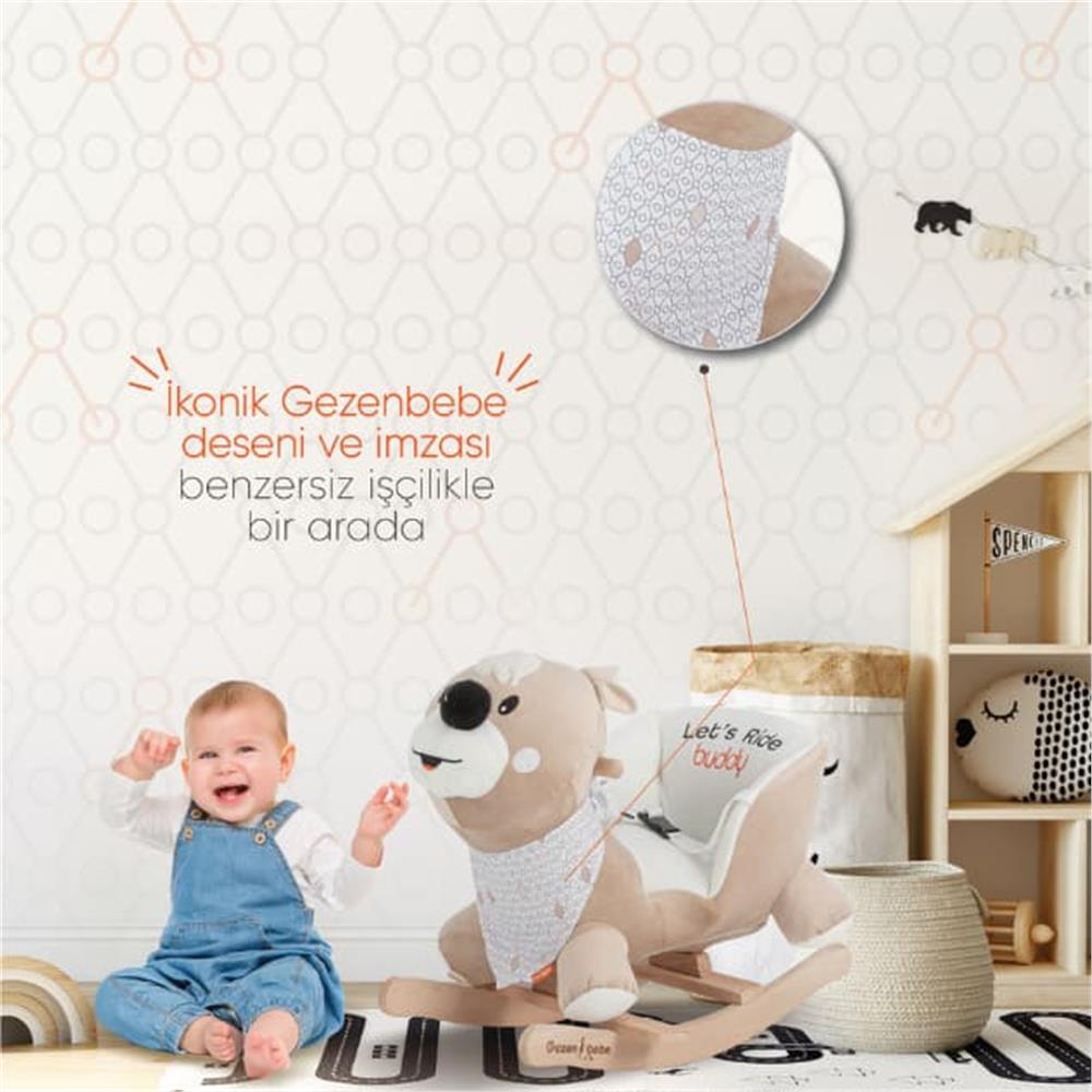 Gezenbebe Buddy Sallanan Arkadaş Teddy