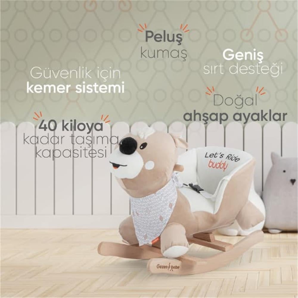 Gezenbebe Buddy Sallanan Arkadaş Teddy