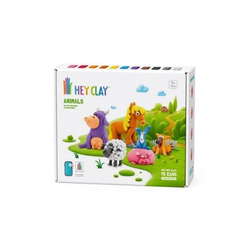 Hey Clay Yaratıcı Kil Seti - Animals