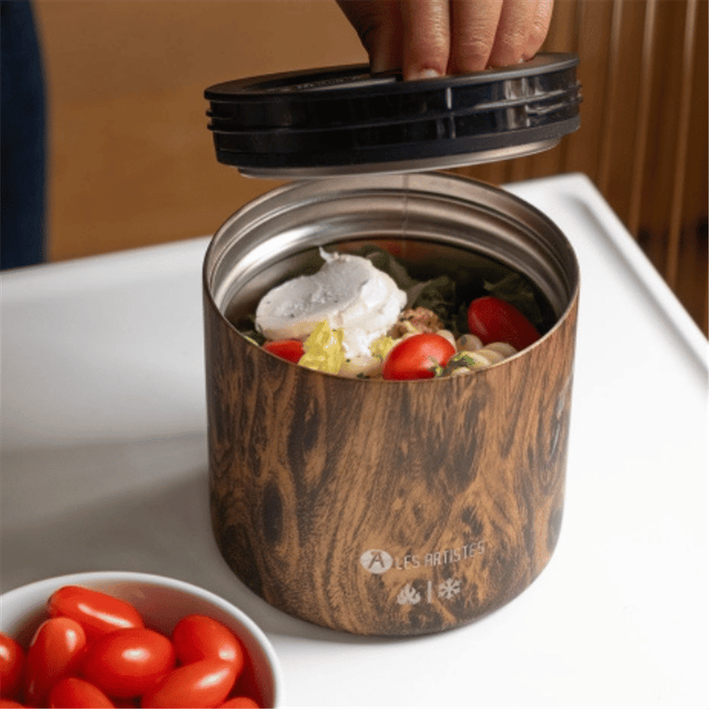 Les Artistes Paris Thermal Insulated Steel Food Thermos 700ML - Nectar