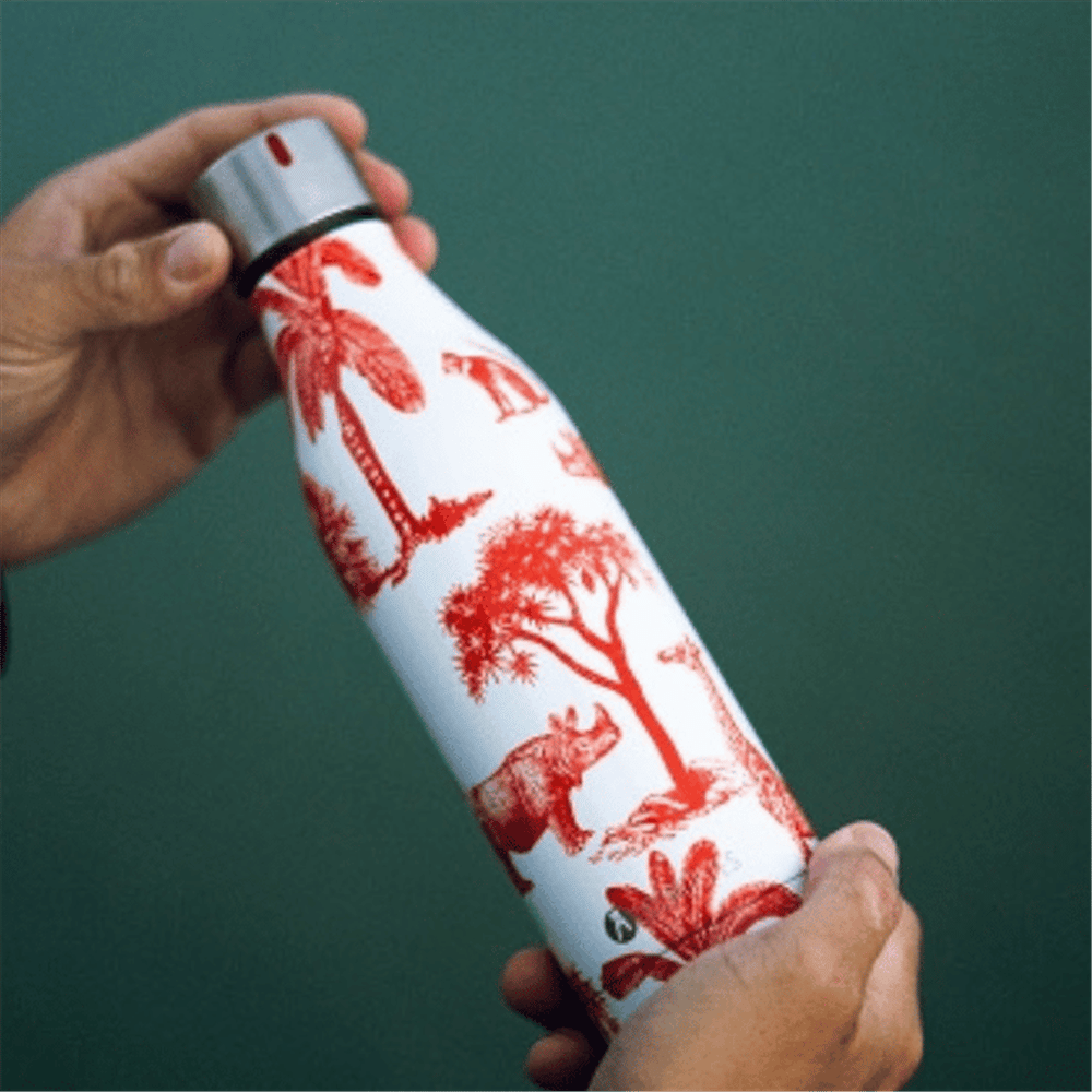 Les Artistes Paris Thermal Insulated Steel Thermos 500ML - Safari