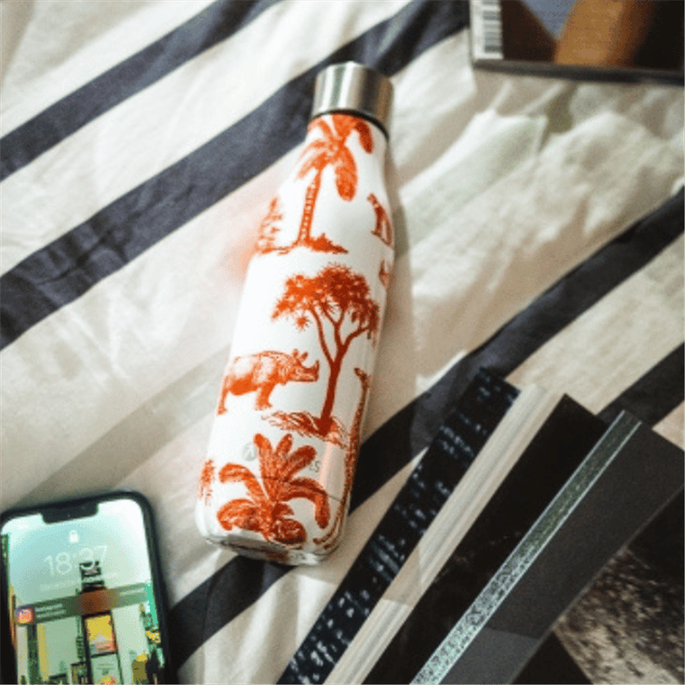 Les Artistes Paris Thermal Insulated Steel Thermos 500ML - Safari