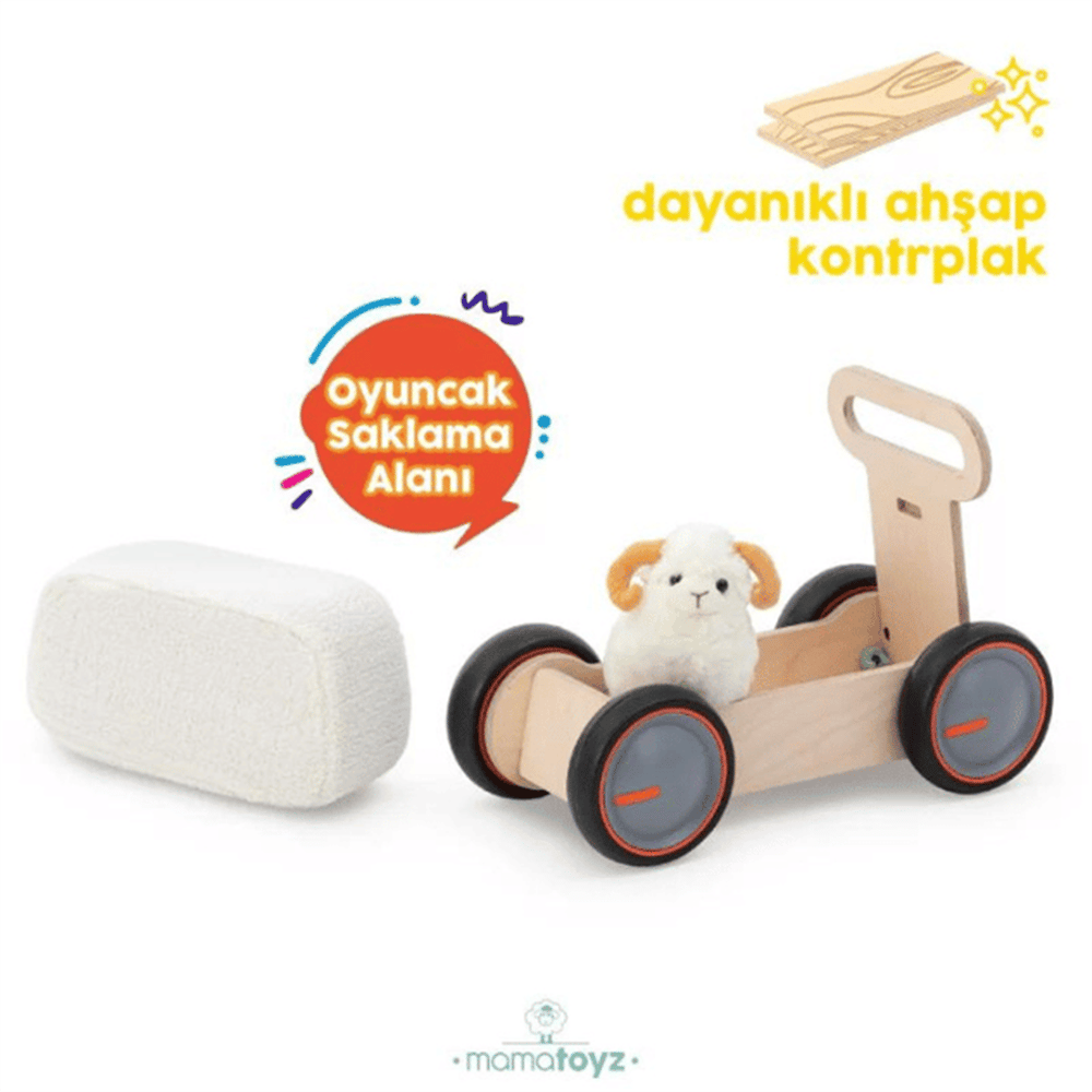Mamatoyz Ahşap İlk Arabam - İnek