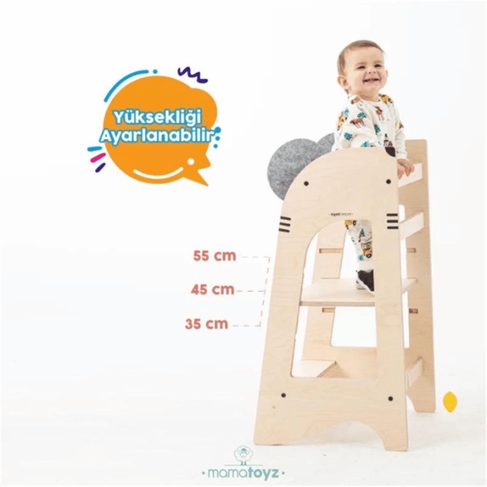 Mamatoyz Ahşap Öğrenme Kulesi Fare
