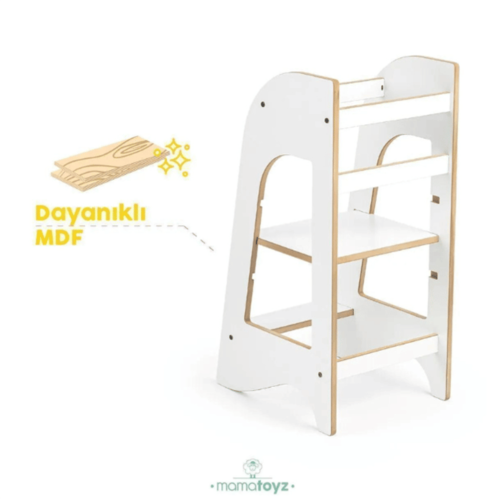 Mamatoyz Ahşap Öğrenme Kulesi Mdf