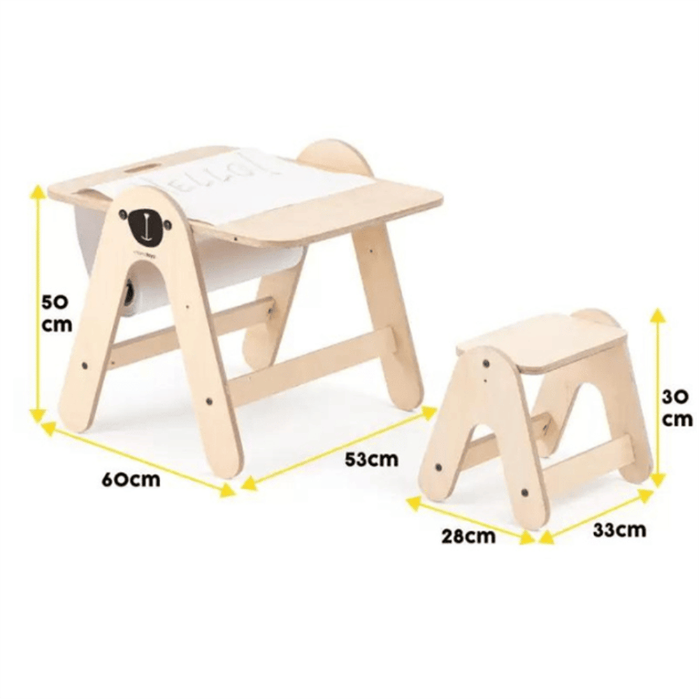 Mamatoyz Aktivite Masası ve Yazı Tahtası - Ayı