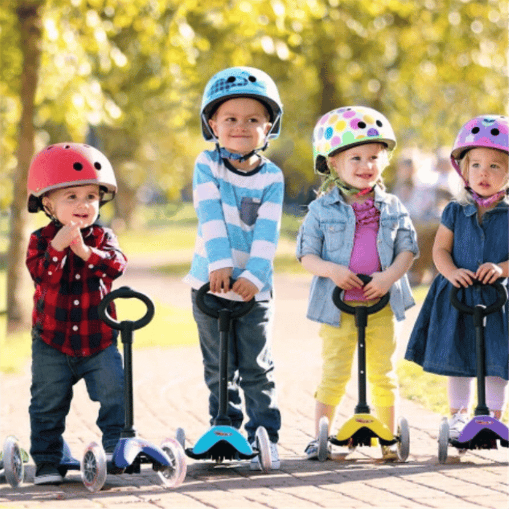 Mini Micro Scooter 3in1 Deluxe Aqua - Turkuaz 1+Yaş