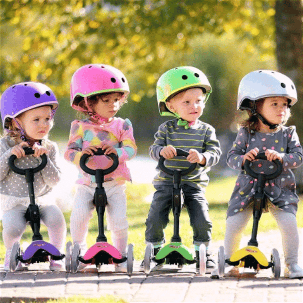 Mini Micro Scooter 3in1 Deluxe Blue 1+ Age