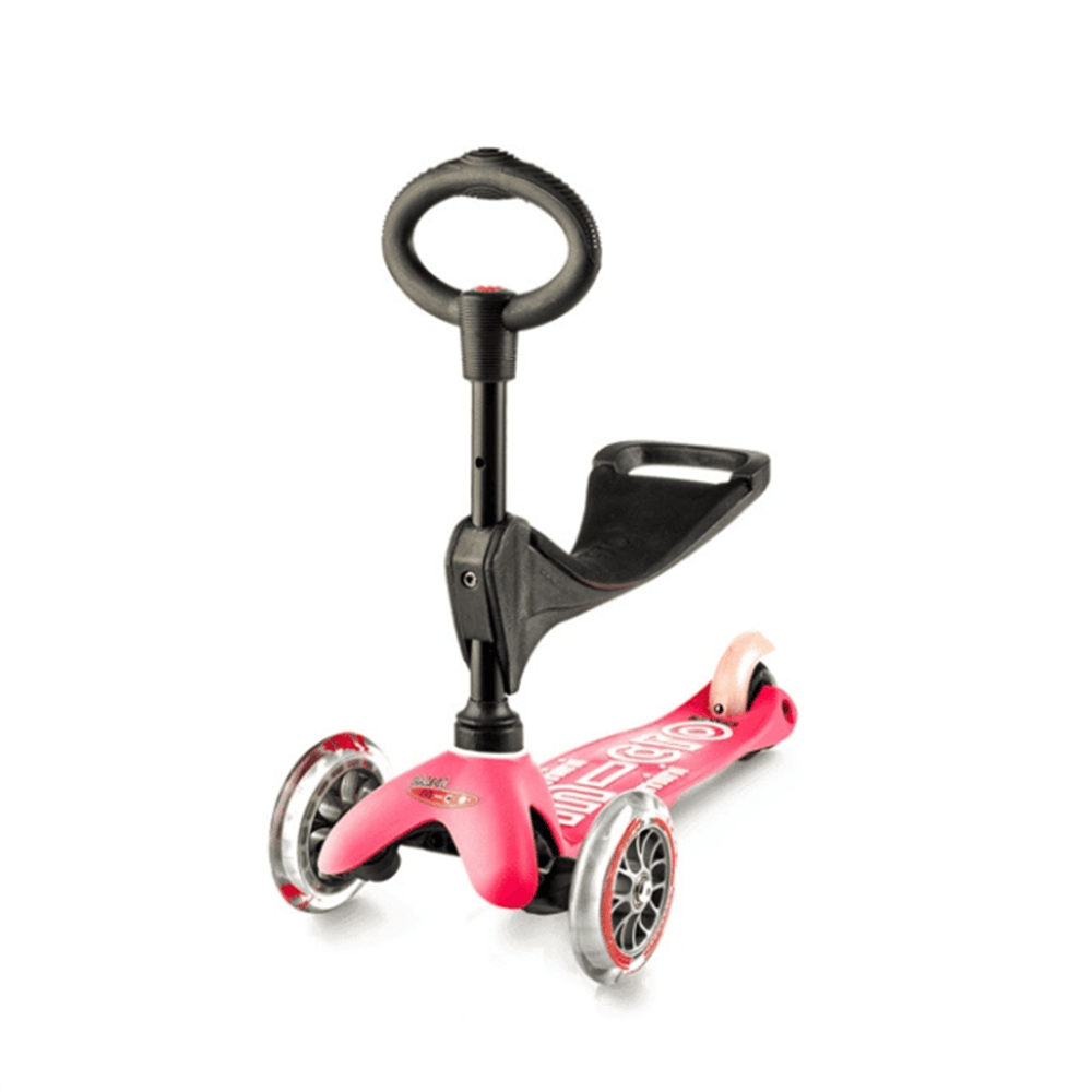 Mini Micro Scooter 3in1 Deluxe Pink 1+Yaş