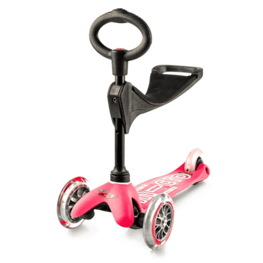 Mini Micro Scooter 3in1 Deluxe Pink 1+Yaş